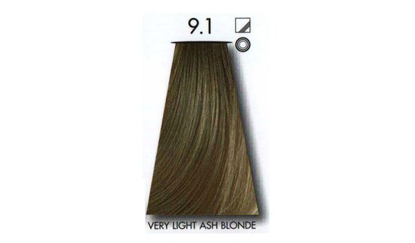   Very light ash blonde 9.1  KEUNE