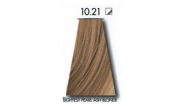   Lightest pearl ash blonde 10.21  KEUNE
