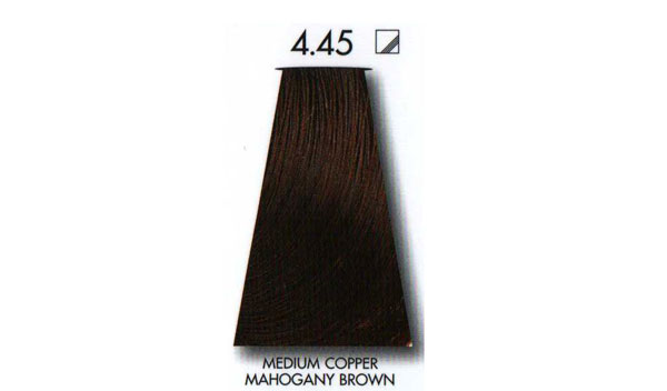   Medium copper mahogany brown 4.45  KEUNE