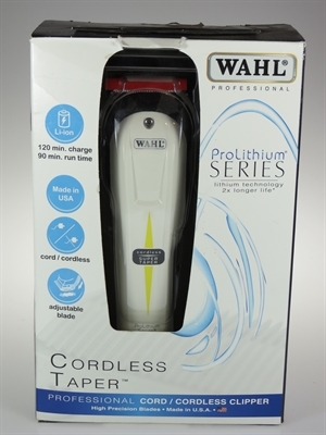   WAHL CORDLESS TAPER 