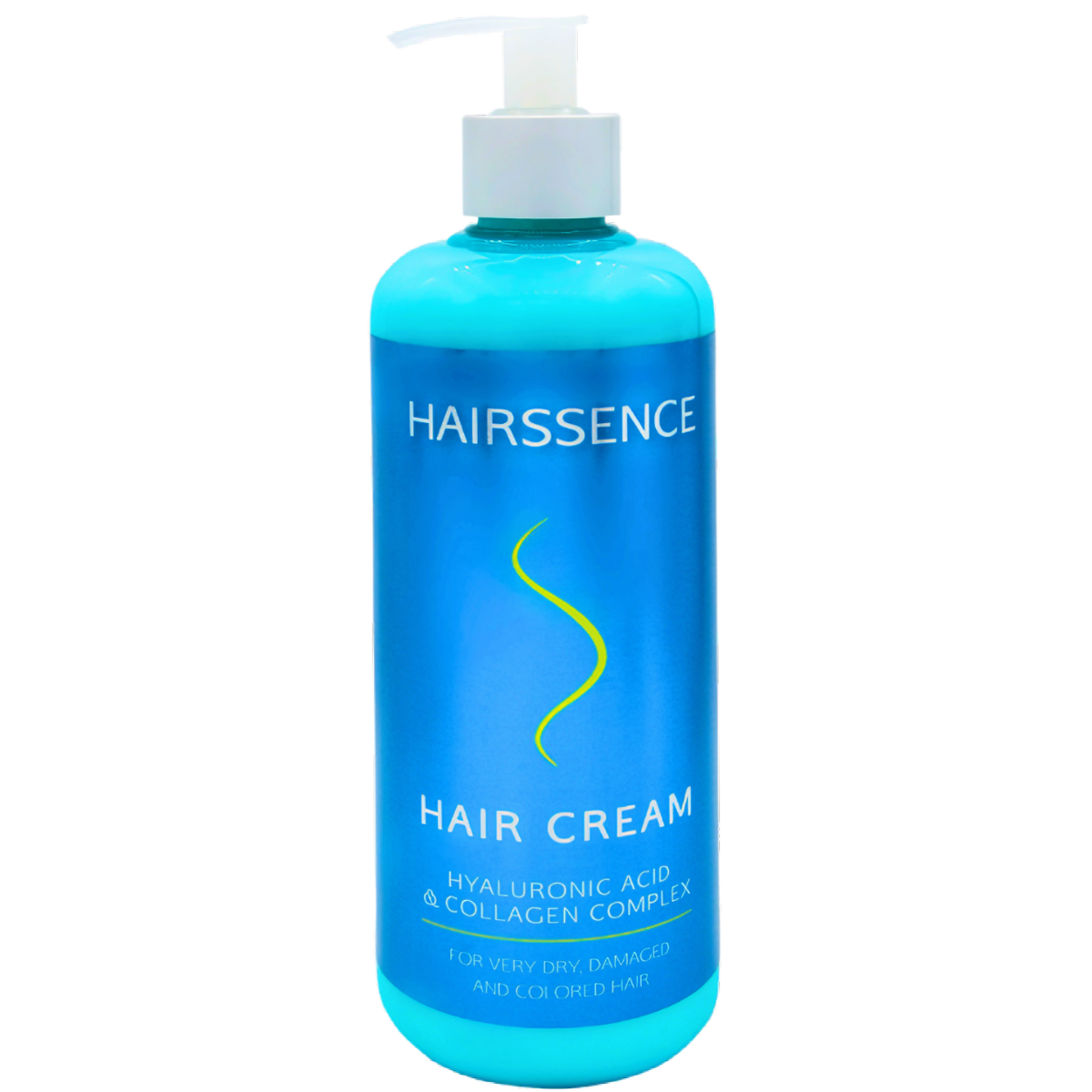 קרם לשיער HAIRSSENCE חומצה היאלורונית וקולגן לשיער יבש מאוד 500 מ"ל