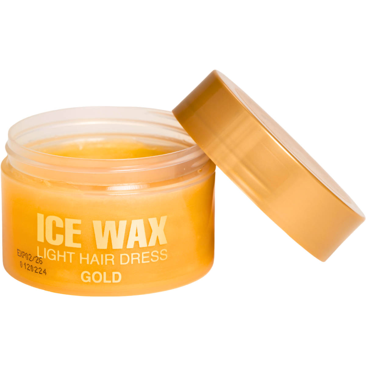 אייס ווקס לשיער בצבע זהב ice wax 250ml