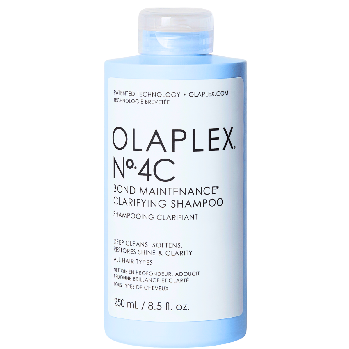 שמפו מטהר לניקוי עמוק ולחיזוק השיער OLAPLEX NO 4C אולפלקס 250 מ"ל