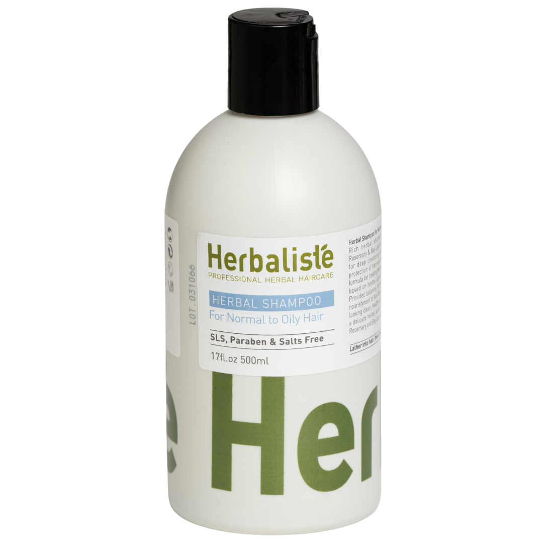 שמפו צמחי HEBALISTE לשיער רגיל עד שמן הרבליסטה 500 מ"ל