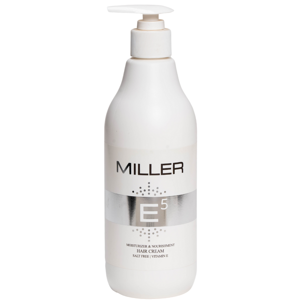 קרם לשיער - קרם לחות והזנה MILLER E5 ללא מלחים מילר 500 מ"ל מאת מילר MILLER | | אידיאלית ל- ללא מלחים מילר קרם לחות לשיער | מושלמת ל- {{ product_use_case }}