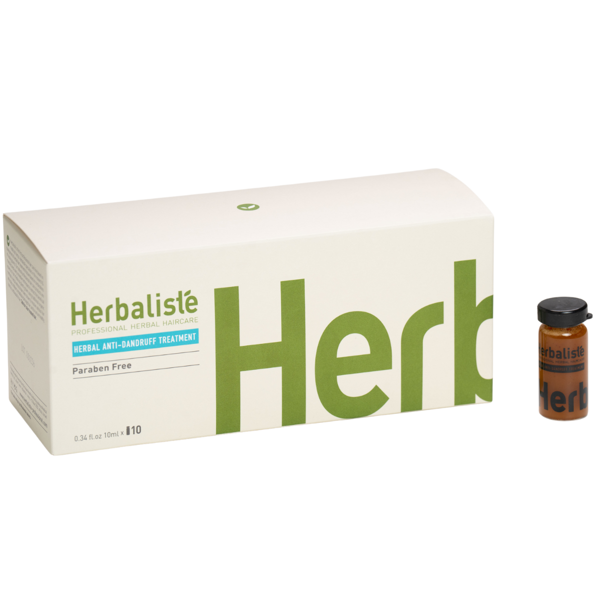 10 אמפולות טיפול צמחי בקשקשים HERBALISTE הרבליסטה 10 מ"ל