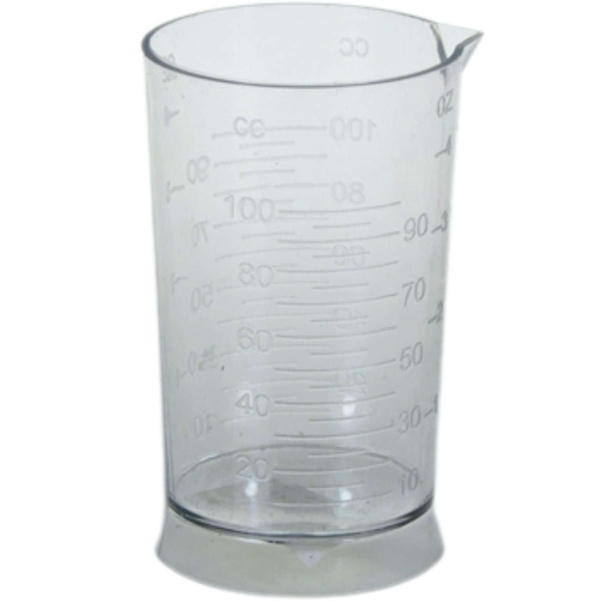 כוס מידה למדידת כמות קרם חמצן