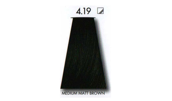 צבע שיער Medium matt brown 4.19 קיון KEUNE