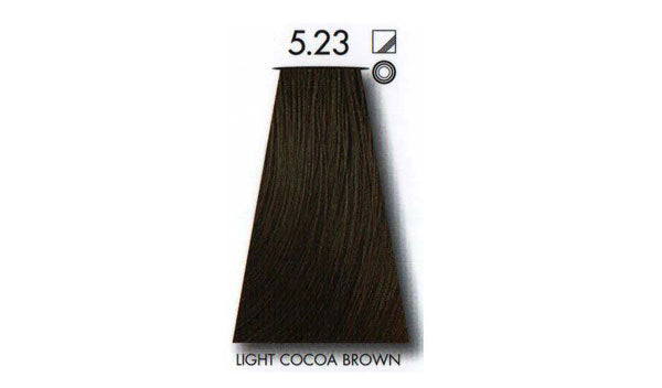 צבע שיער Light cocoa brown 5.23 קיון KEUNE