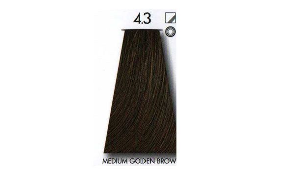 צבע שיער Medium golden brown 4.3 קיון KEUNE