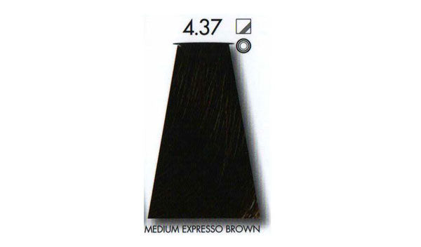 צבע שיער Medium expresso brown 4.37 קיון KEUNE