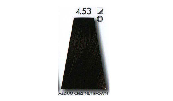 צבע שיער Medium chestnut brown 4.53 קיון KEUNE