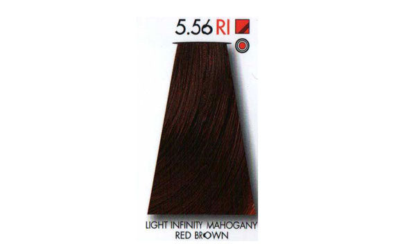 צבע שיער Light infinity mahogany red brown 5.56 RI קיון KEUNE