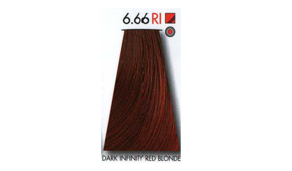 צבע שיער Dark infinity red blonde 6.66 RI קיון KEUNE