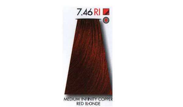 צבע שיער Medium infinity copper red blonde 7.46 RI קיון KEUNE