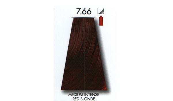 צבע שיער Medium intense red blonde 7.66 קיון KEUNE