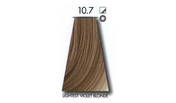 צבע שיער Lightest violet blonde 10.7 קיון KEUNE