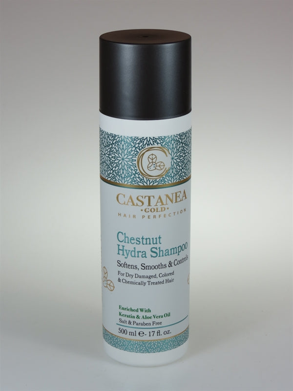 שמפו ערמונים CASTANEA GOLD לשיער יבש, צבוע ולאחר טיפולים כימיים קסטניה 500 מ"ל