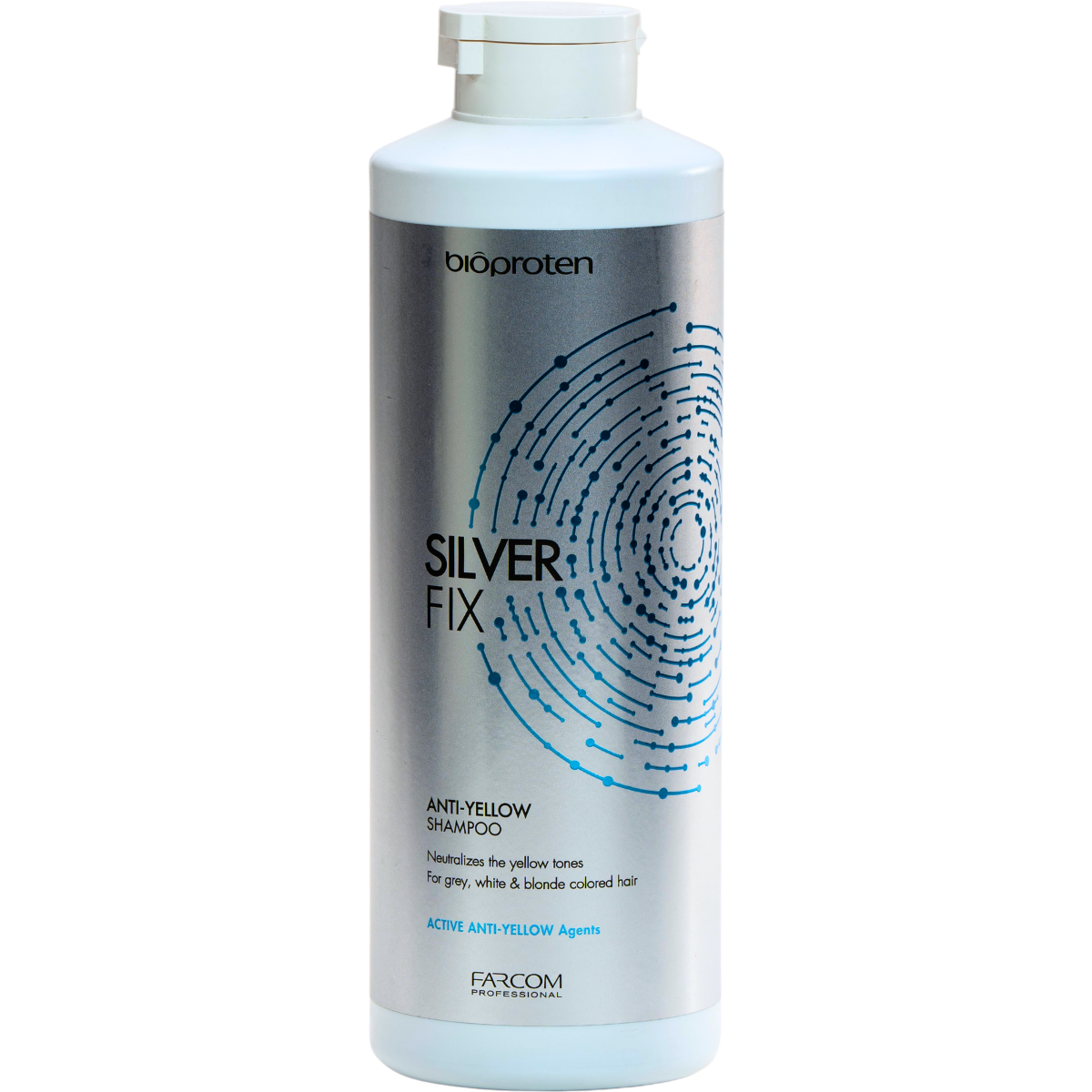 שמפו SILVER FIX לשיער לבן ולמניעת צהוב בשיער בלונד ללא פרבנים מבית פרקום