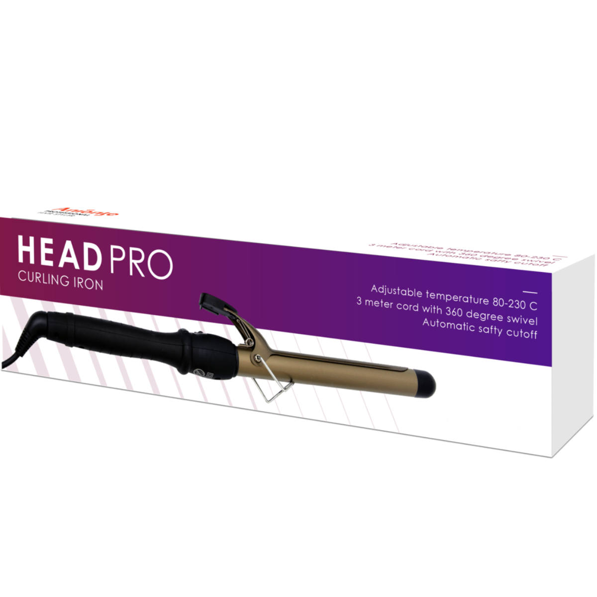 מסלסל שיער קרמי מקצועי HEAD PRO הד פרו