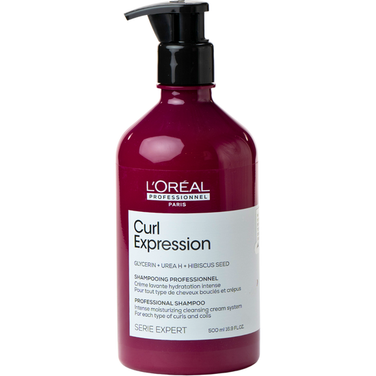 שמפו לשיער מתולתל במרקם קרם ללחות אינטנסיבית CURL EXPRESSION לוריאל 500 מ