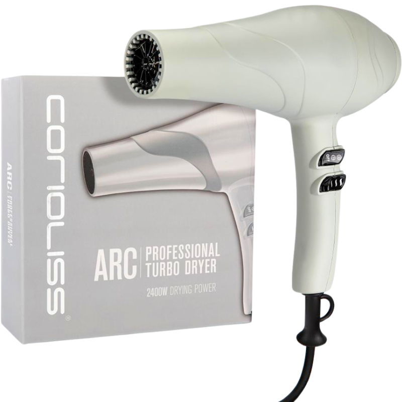 מייבש שיער מקצועי ARC קוריוליס 2400W+סרום במתנה